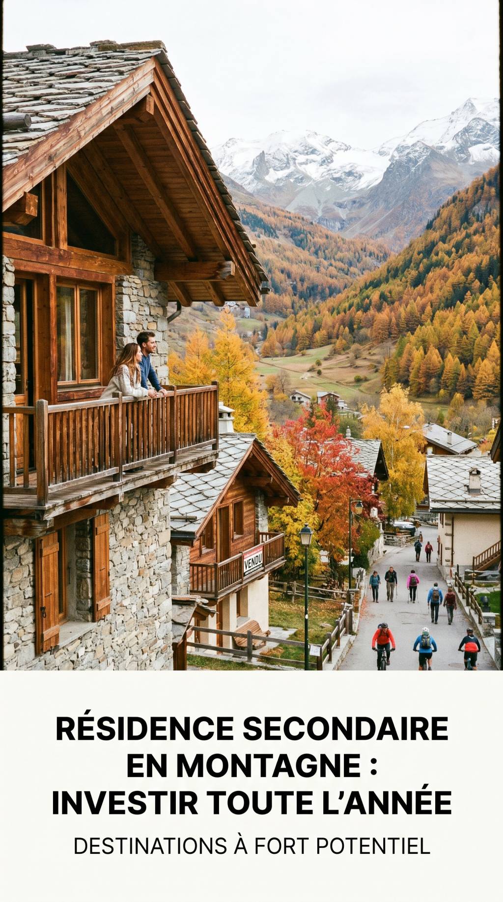 Acheter une résidence secondaire à la montagne en intersaison : les destinations à fort potentiel toute l’année